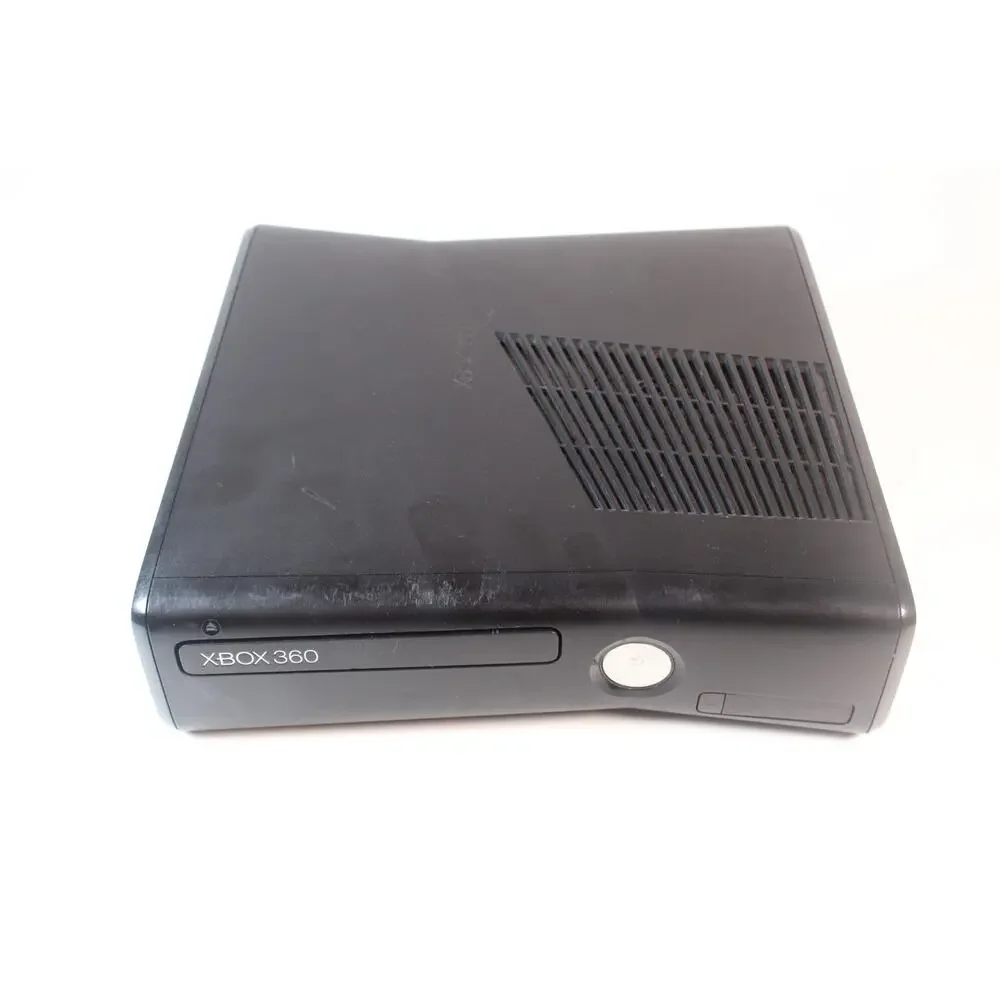 Xbox 360 S Slim Console Bundle/Lot, 5 Games 1 Controller, cords, Tested/works